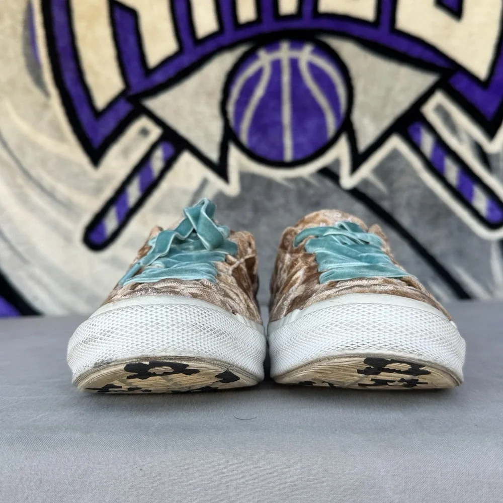 Size M7/W9 - Converse Golf Le Fleur One Star Ox Velvet Sneaker Shoes Brown Suede - Picture 4 of 10